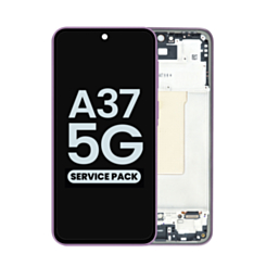 OLED Assembly with Frame for Galaxy A37 5G (A376 / 2026) (LAVENDER) (Service Pack)