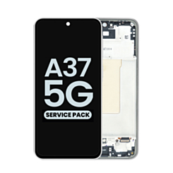 OLED Assembly with Frame for Galaxy A37 5G (A376 / 2026) (WHITE) (Service Pack)