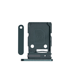 Single Sim Card Tray for Galaxy A37 (A376 / 2026) (GRAY GREEN)