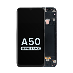OLED Assembly with Frame for Galaxy A50 (A505 / 2019) (International Version) (Service Pack)