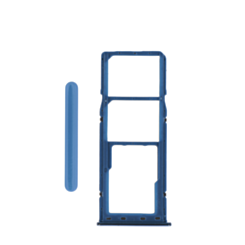Dual Sim Card Tray for Galaxy A50 (A505) / A30 (A305) / A20 (A205) (BLUE)