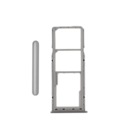 Dual Sim Card Tray for Galaxy A50 (A505) / A30 (A305) / A20 (A205) (SILVER)