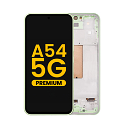 OLED Assembly with Frame for Galaxy A54 5G (A546 / 2023) (AWESOME LIME) (Premium)