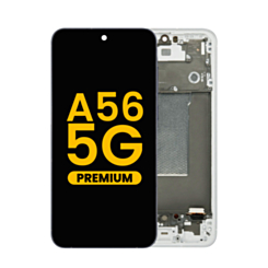 OLED Assembly with Frame for Galaxy A56 (A566 2025) (OLIVE) (Premium)
