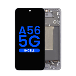 LCD Assembly with Frame for Galaxy A56 (A566 2025) (GRAPHITE) (Aftermarket Incell)