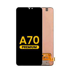 Buy the OLED assembly without frame for the Galaxy A70 2019, premium version.