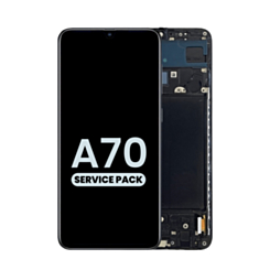 OLED Assembly with Frame for Galaxy A70 (A705 / 2019) (Service Pack)