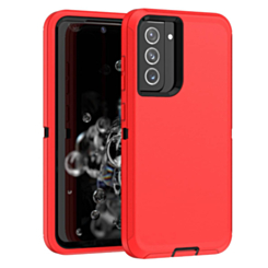 Heavy Duty Case for Galaxy A13 (RED & BLACK) (Only Ground Shipping)