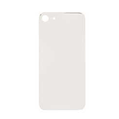 Back Glass with Bigger Camera Hole for iPhone SE 2022 (NO LOGO) (STARLIGHT)
