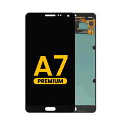 OLED Assembly without Frame for Galaxy A7 (A700 / 2015) (BLACK) (Premium)