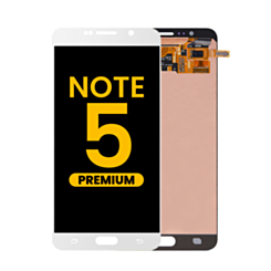 OLED Assembly without Frame for Galaxy Note 5 N920 (WHITE PEARL) (Premium)