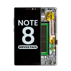 Order the OLED Assembly with Frame for Galaxy Note 8 N950 in Orchid Gray, Service Pack.