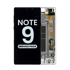 OLED Assembly with Frame for Galaxy Note 9 N960 (CLOUD SILVER) (Service Pack)