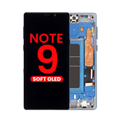 OLED Assembly with Frame for Galaxy Note 9 N960 (OCEAN BLUE) (Aftermarket OLED)