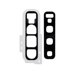 Back Camera Lens with Bracket for Galaxy S10 (WHITE)