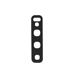 Buy the back camera lens with adhesive for Galaxy S10 Plus and S10, glass only, pack of 10.
