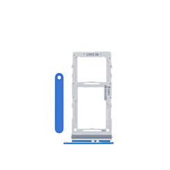 Dual Sim Card Tray for Galaxy S20 (G981) / S20 Plus (G986) / S20 Ultra (G988) (Aura Blue)
