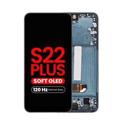 OLED Assembly with Frame for Galaxy S22 Plus (S906) (Green) (Aftermarket Pro Soft Oled / 120Hz)
