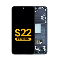 Shop the OLED Assembly with Frame for the Galaxy S22 S901 in Phantom Black Premium.
