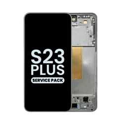 OLED Assembly with Frame for Galaxy S23 Plus (S916) (Lime) (Service Pack)