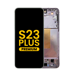 OLED Assembly with Frame for Galaxy S23 Plus (S916) (Lavender) (Premium)