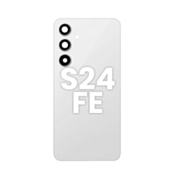 Back Cover Glass with Camera Lens and Adhesive for Galaxy S24 FE (S721) (No Logo) (Gray)