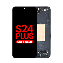 Grab the wholesale deals on the OLED Assembly with Frame for Galaxy S24 Plus S926 in onyx black, aftermarket OLED.
