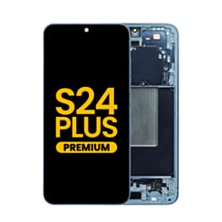 OLED Assembly with Frame for Galaxy S24 Plus (S926) (Sapphire Blue) (Premium)