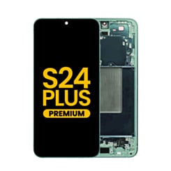 OLED Assembly with Frame for Galaxy S24 Plus (S926) (Jade Green) (Premium)