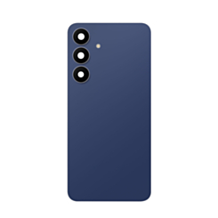 Back Cover Glass with Camera Lens and Adhesive for Galaxy S25 FE (S731) (No Logo) (Navy)