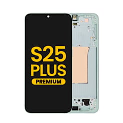 OLED Assembly with Frame for Galaxy S25 Plus (S936) (Mint) (Premium)