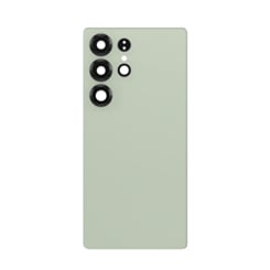 Back Cover Glass with Camera Lens and Adhesive for Galaxy S25 Ultra (S938) (No Logo) (Titanium Jade Green)
