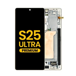 Grab the wholesale deals on the OLED Assembly with Frame for Galaxy S25 Ultra, model S938, in titanium pinkgold, premium quality.