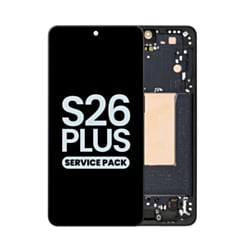 OLED Assembly with Frame for Galaxy S26 Plus (S947) (Black) (Service Pack)