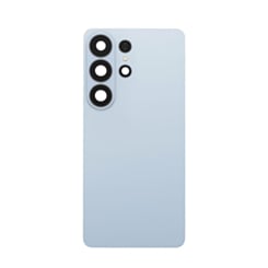Back Cover Glass with Camera Lens and Adhesive for Galaxy S26 Ultra (S948) (No Logo) (Sky Blue)