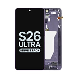 OLED Assembly with Frame for Galaxy S26 Ultra (S948) (Cobalt Violet) (Service Pack)
