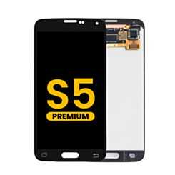 OLED Assembly without Frame for Galaxy S5 (G900) (BLACK) (Premium)