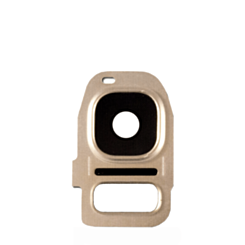 Shop the back camera lens with bracket for Galaxy S7 Edge and S7 in Gold.