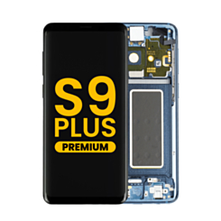 OLED Assembly with Frame for Galaxy S9 Plus (G965) (CORAL BLUE) (Premium)