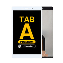 LCD Assembly without Frame for Galaxy Tab A 8.0 (T295) (WHITE) (LTE Version) (Premium)
