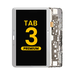 LCD Assembly without Frame for Galaxy Tab 3 10.1 (P5200 / P5210) (WHITE) (Premium)