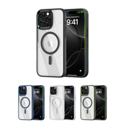 Shiny Magnetic Clear Cases for iPhone 12 / 12 Pro (Only Ground Shipping)