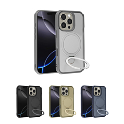 Shockproof Case with Magnetic Kickstand for iPhone 16 Pro Max (Only Ground Shipping)