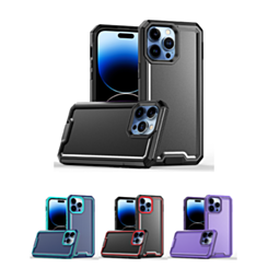 Slim Non-Slip Transparent Matte Case for iPhone 15 Pro Max