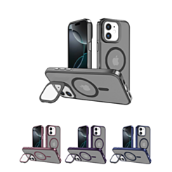 Slim Transparent Camera Stand Case with Wireless Charging for iPhone 11 (Only Ground Shipping)