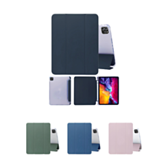 Smart PU Stand with Pen Holder for iPad Air 13 2024 / Pro 12.9 (3rd / 4th / 5th / 6th) (Only Ground Shipping)