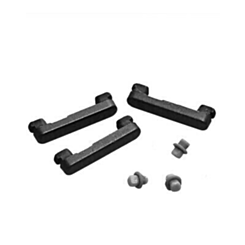 LG Stylo 4 Plus / 4 Hard Button Set (BLACK)