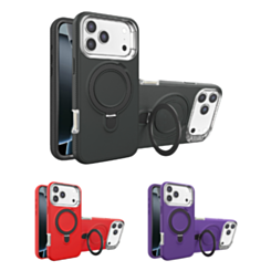 Support Heavy Duty Case with Wireless Charging Kickstand for iPhone 17 Pro / 18 Pro (Only Ground Shipping)