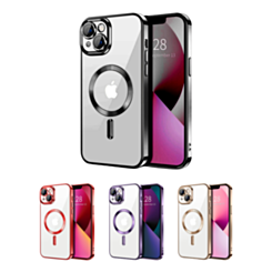 Shiny Wireless Charging Clear Case for iPhone 13 Mini (Only Ground Shipping)