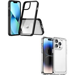 Hybrid Case with Air Cushion Technology for iPhone 15 Pro Max (Only Ground Shipping)